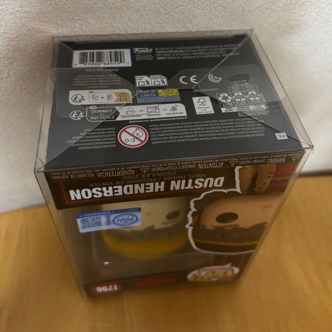 Funko Pop! ストレンジャーシングス ダスティン #1796 おまけ付き