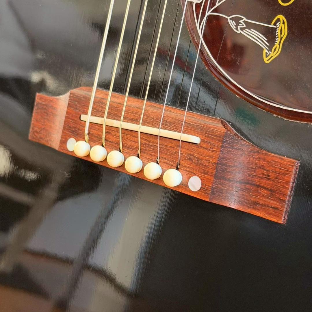 要コメント・現物確認可・Gibson ハミングバード EB 黒 カスタムショップ