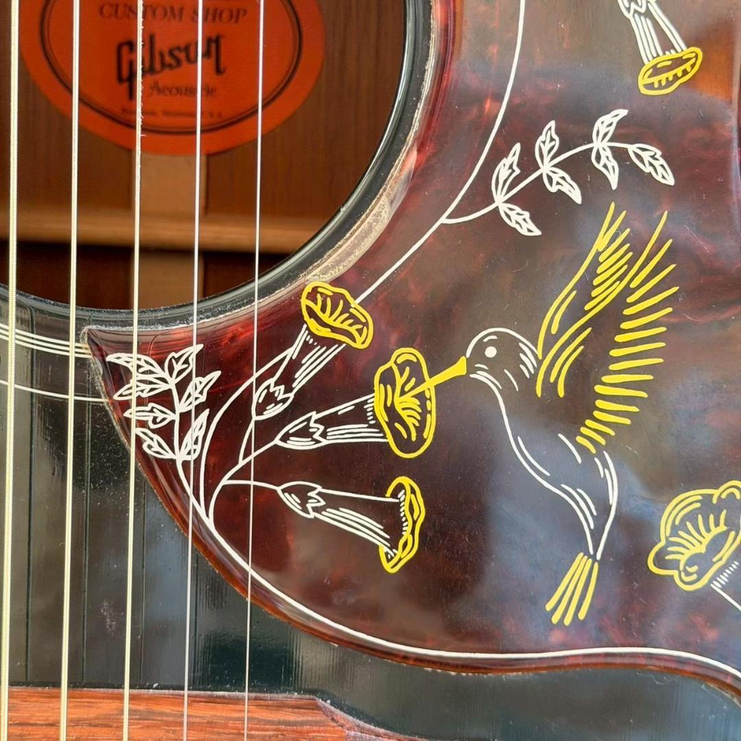 要コメント・現物確認可・Gibson ハミングバード EB 黒 カスタムショップ