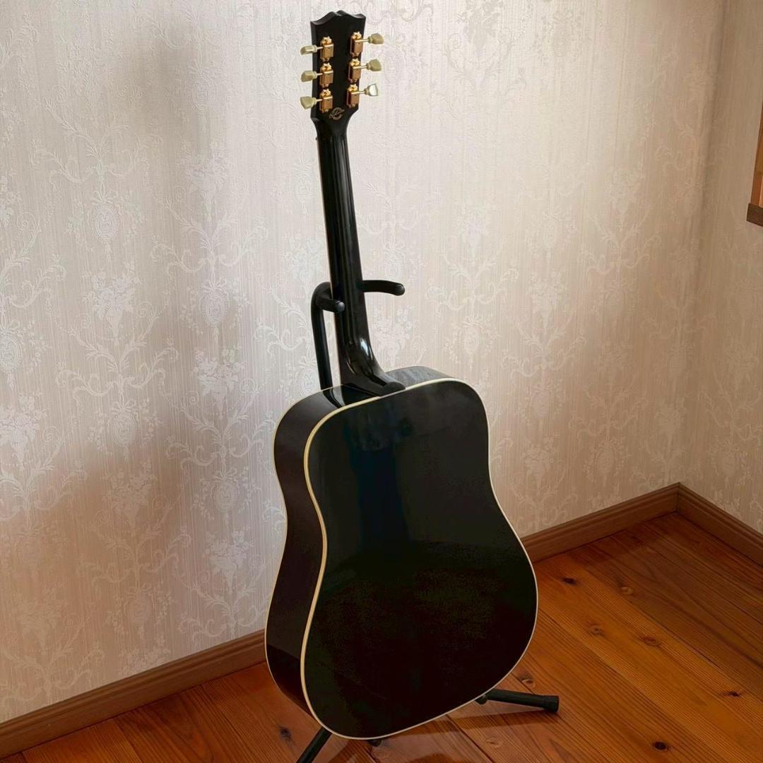 要コメント・現物確認可・Gibson ハミングバード EB 黒 カスタムショップ