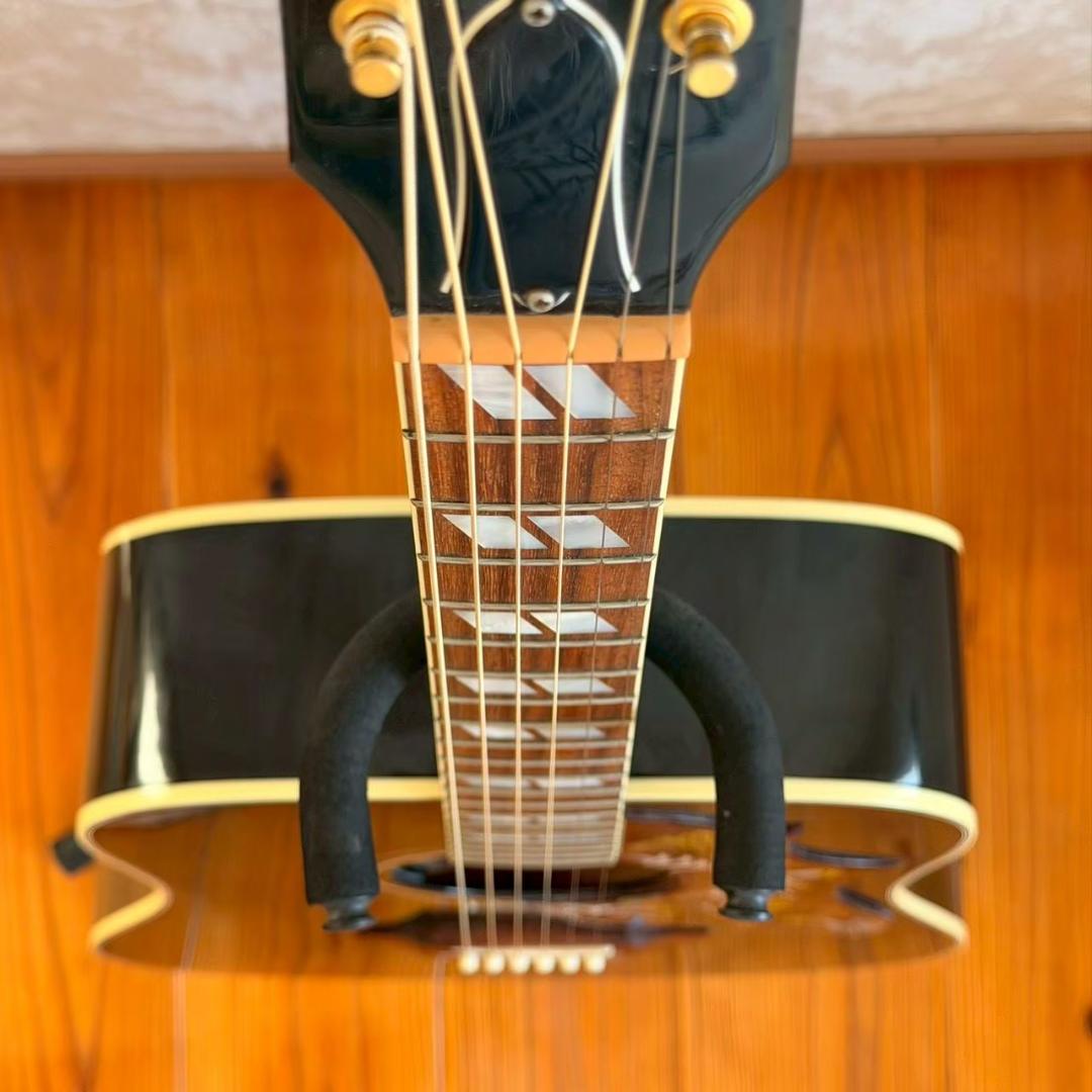 要コメント・現物確認可・Gibson ハミングバード EB 黒 カスタムショップ