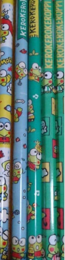 当時物サンリオレトロけろけろけろっぴ鉛筆5本セット