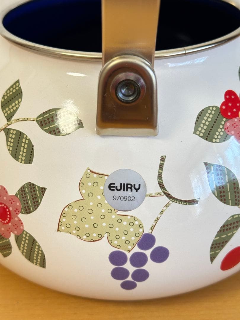 【新品未使用】 EJIRY エジリー やかん　ホーローケトル フクロウ　琺瑯　梟