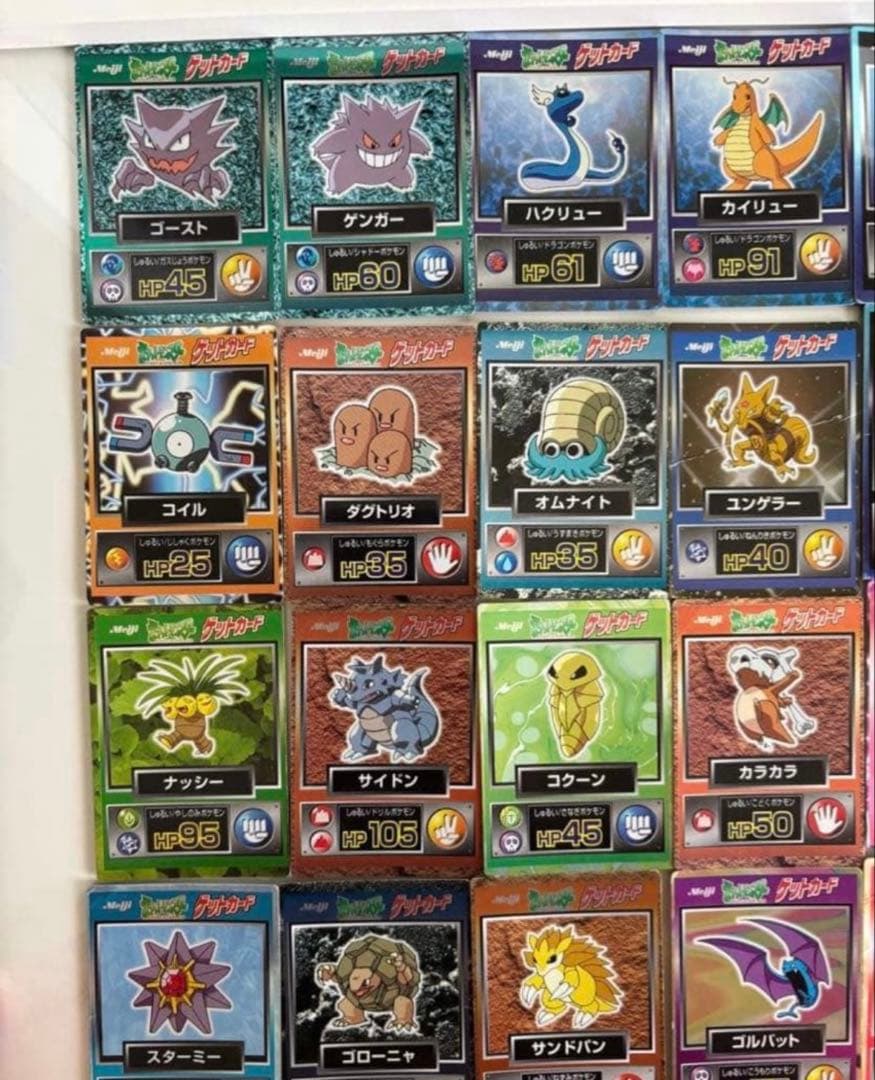 b*r様 Meiji ポケモンゲットカード　49枚セット