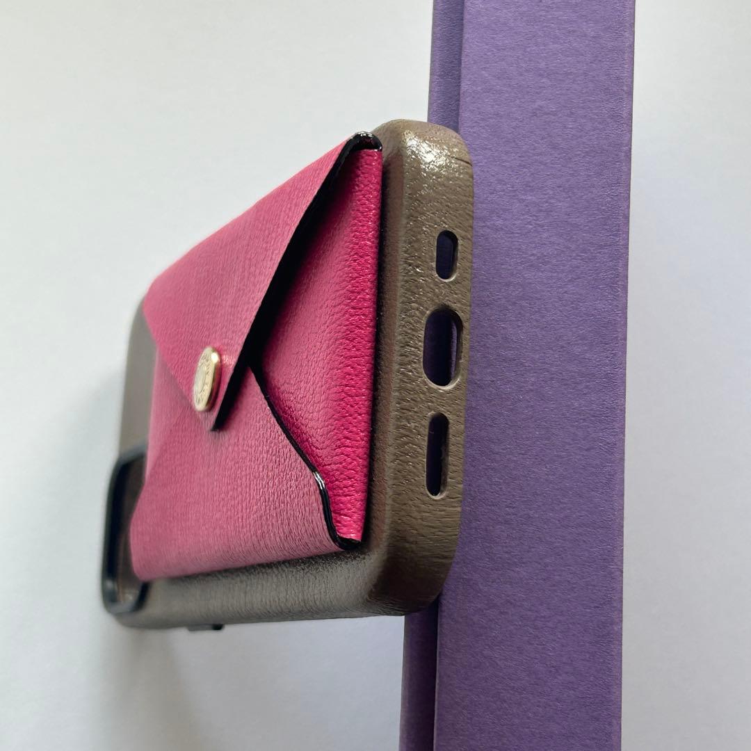 【新品未使用】L’arcobaleno（ラルコバレーノ） スマホケース