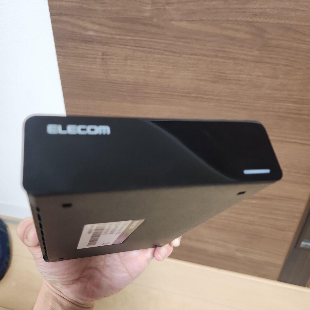ELECOM 2.0TB 外付けハードディスク ELD-HTV020UBK
