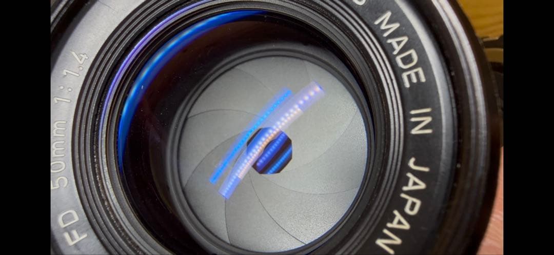 フィルムカメラ Canon AE-1 Program NEW FD 50mm f1.4 f1.8