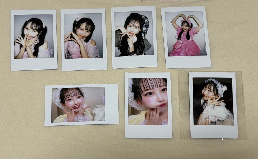 松本かれん　チェキ7枚セット