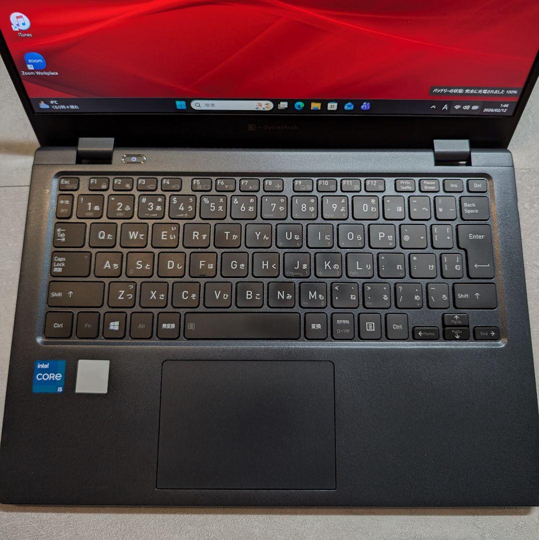 タッチパネル dynabook i5 第11世代 16G SSD256G 軽量