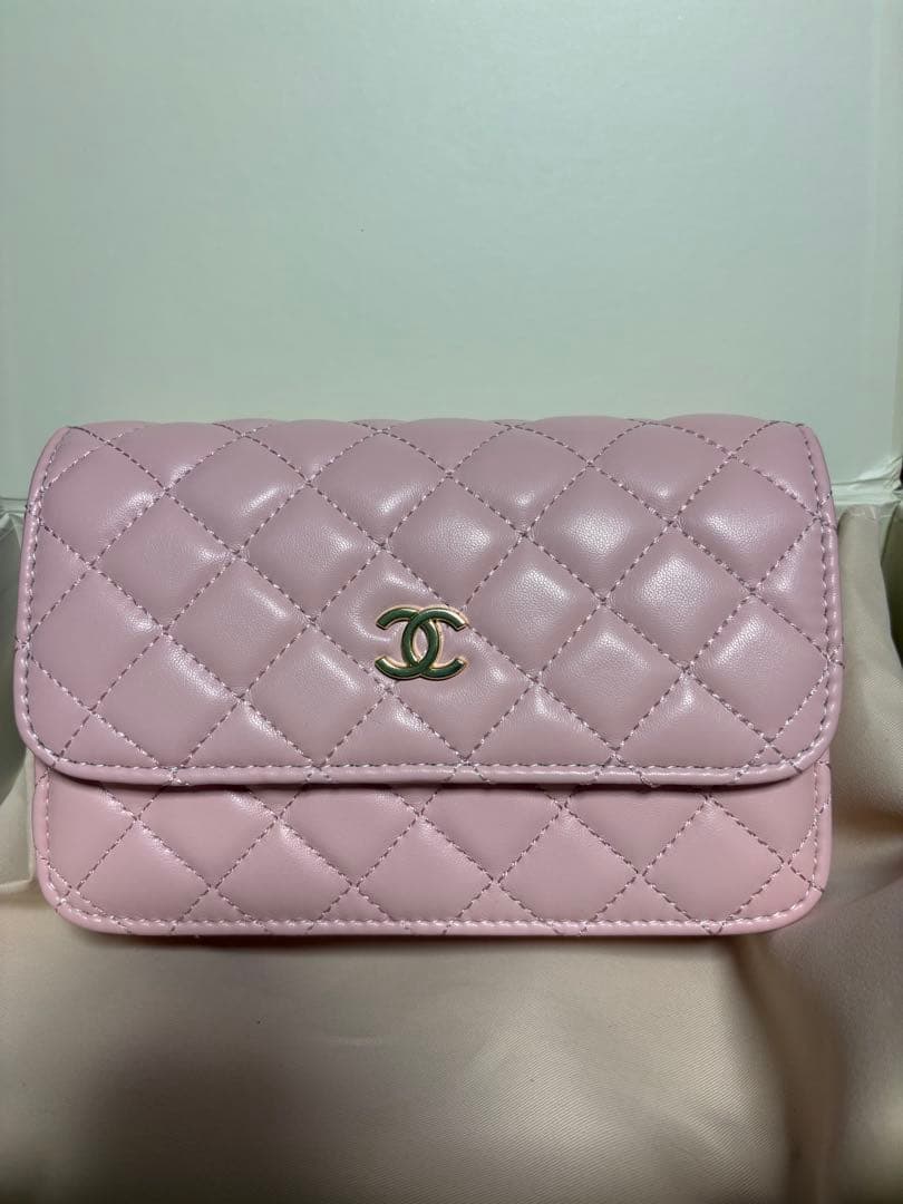 最終お値下 新品未使用 CHANEL ショルダーバッグ ピンク♡