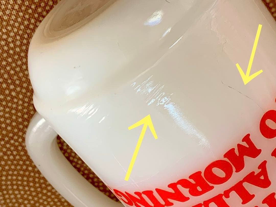 ☆【美品】ファイヤーキング・スヌーピー・モーニングアレルギー