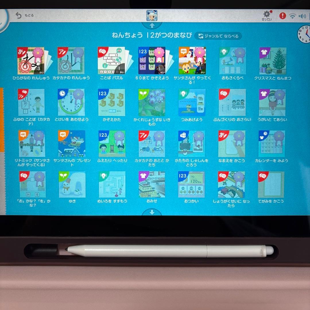 英語プレミアム付き⭐️スマイルゼミ　タブレット　幼児コース　入学準備