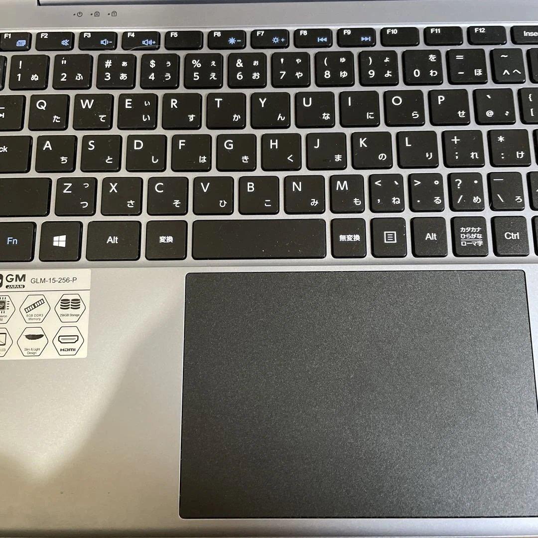 【ジャンク品】GMJAPANGLM-15-256-P ノートPC