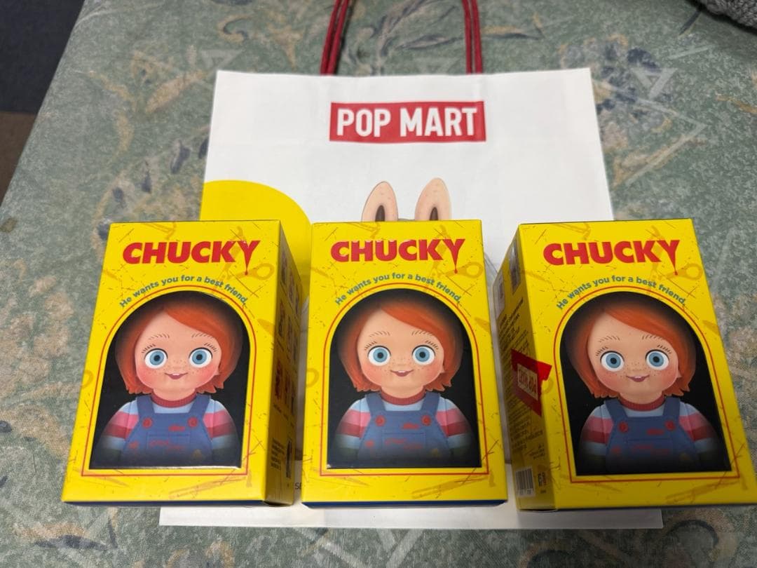 未開封】POP MART チャッキーフランチャイズシリーズ　３個セット
