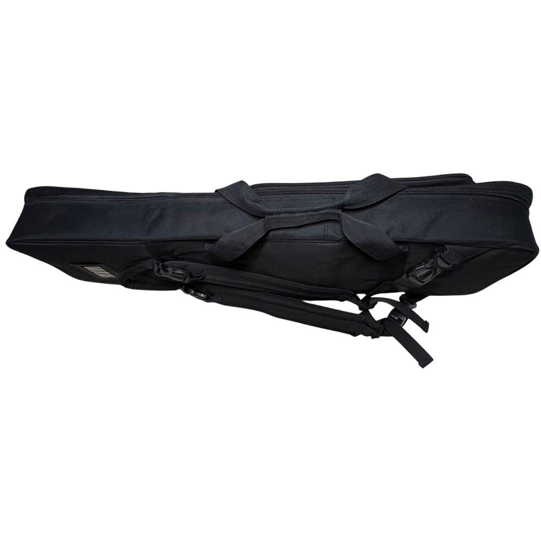 【美品】沖縄三線 三味線 人工革 合皮 ヘビ柄　ソフトケース付★