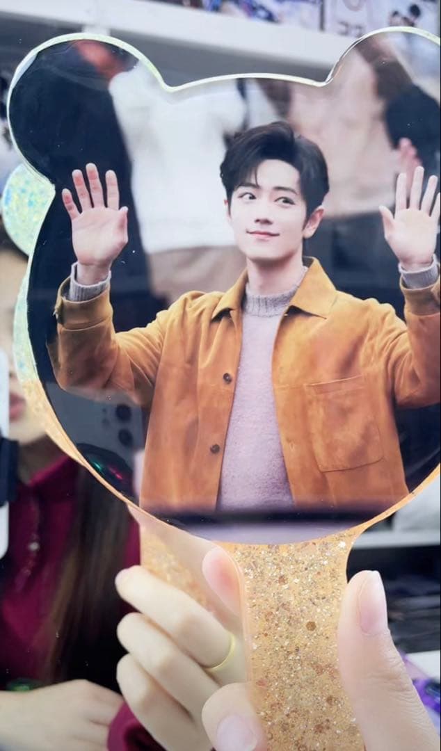 肖戦 超大レジン　手持ちミラー　5点セット確認用❣️0320