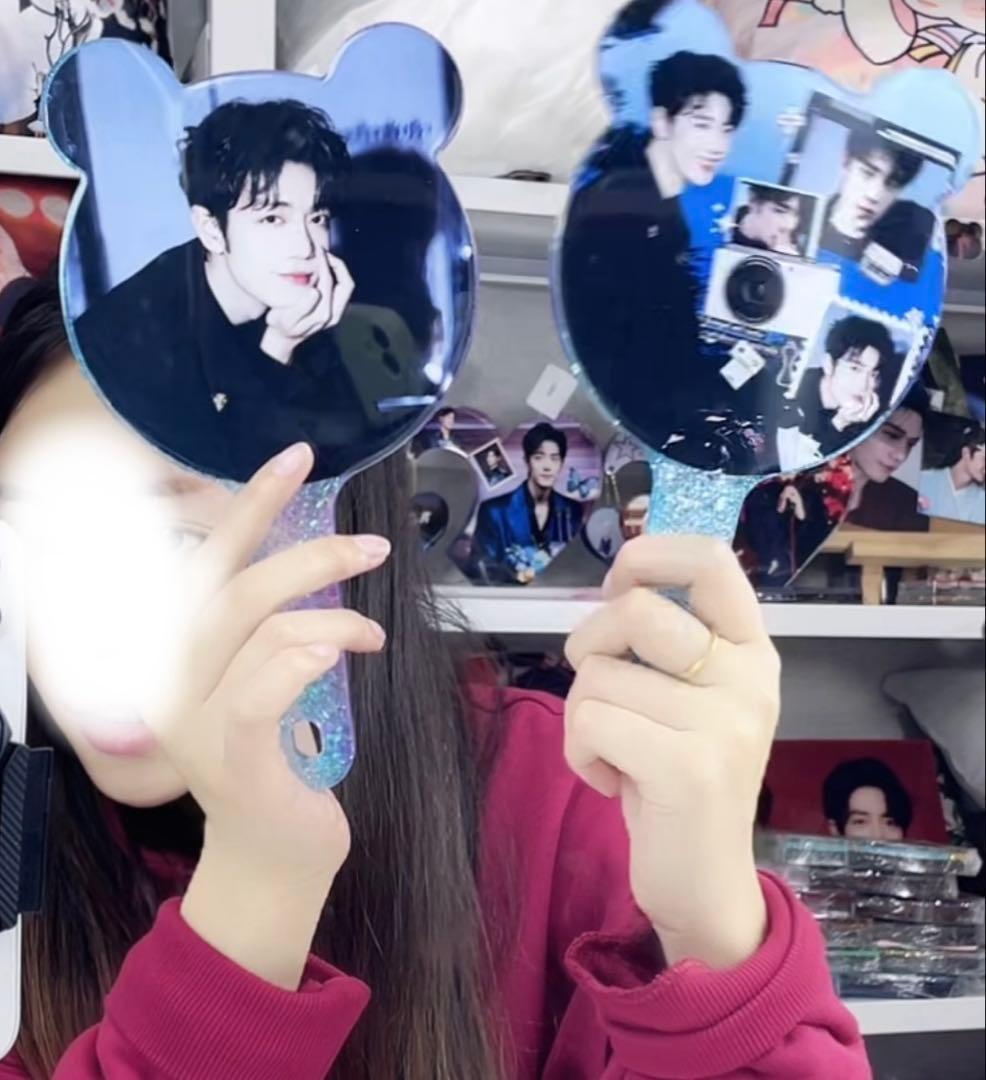 肖戦 超大レジン　手持ちミラー　5点セット確認用❣️0320