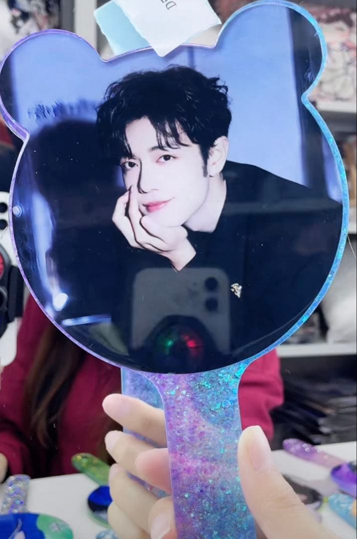 肖戦 超大レジン　手持ちミラー　5点セット確認用❣️0320