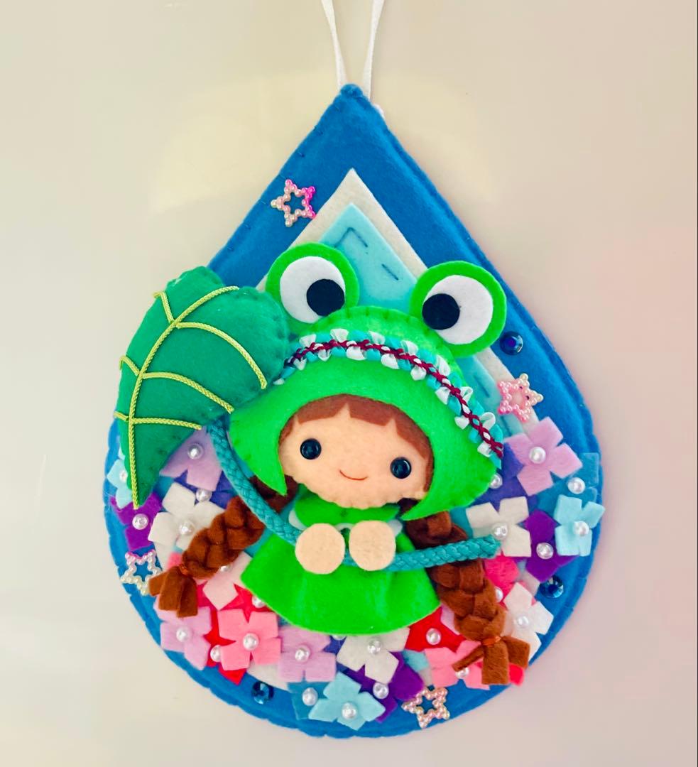 【＊かおりん＊】フェルトリース＊ハンドメイド