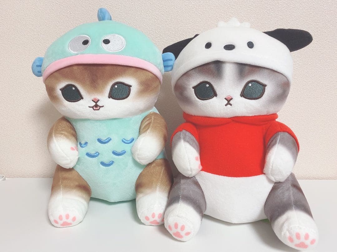 mofusand×サンリオキャラクターズ、着ぐるみにゃん、かいじゅうにゃん