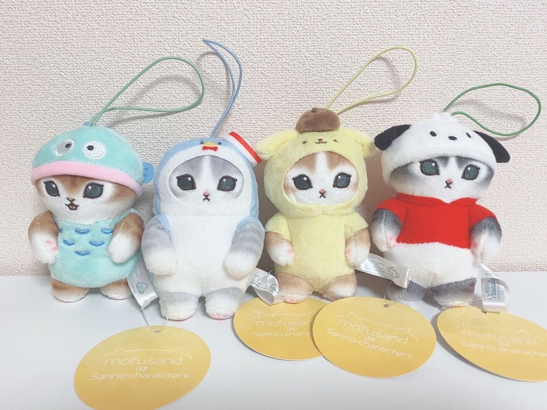 mofusand×サンリオキャラクターズ、着ぐるみにゃん、かいじゅうにゃん
