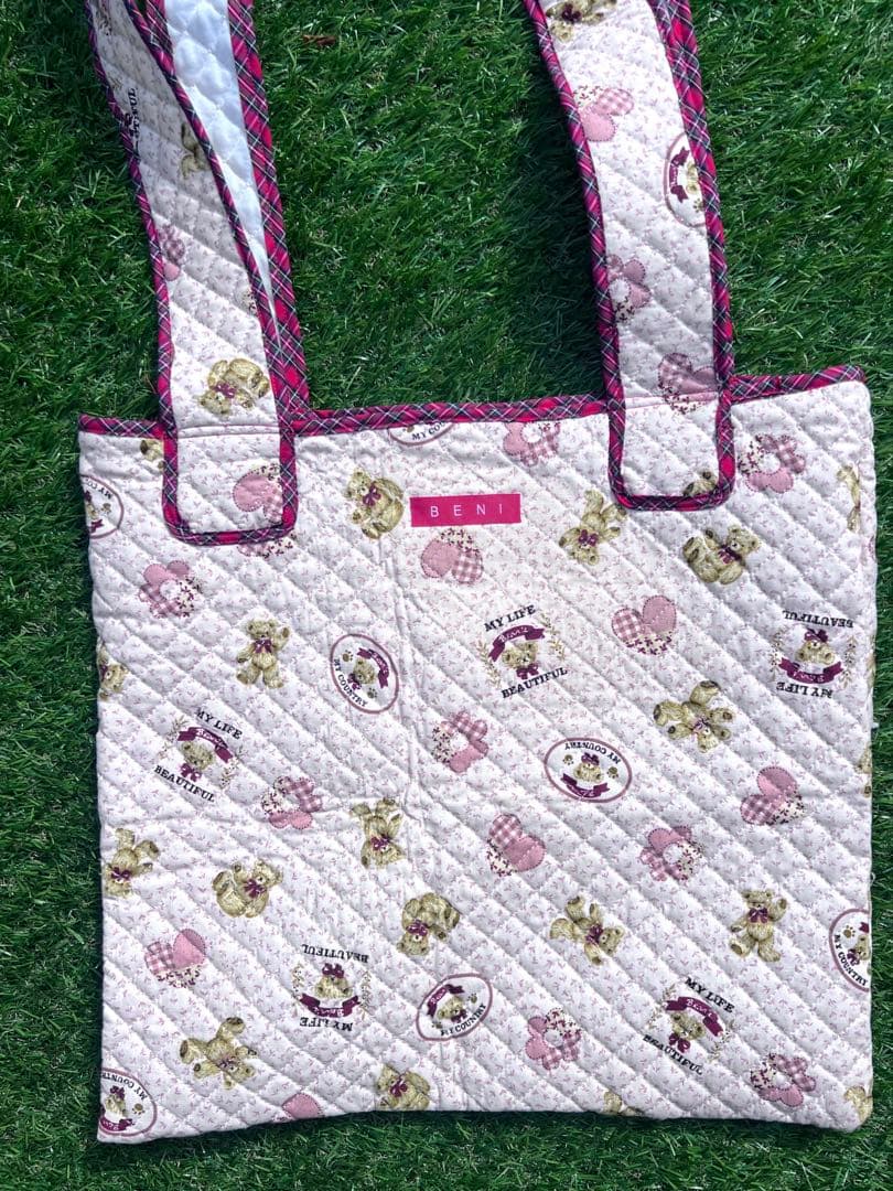 ☆ハンドメイド キルティング トートバッグ パンツ☆