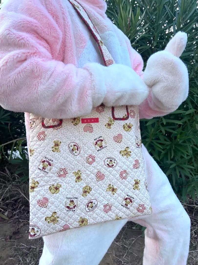 ☆ハンドメイド キルティング トートバッグ パンツ☆