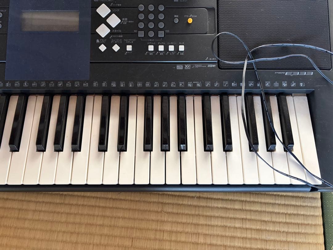 YAMAHA PSR-E333 キーボード 61鍵盤　ヤマハ