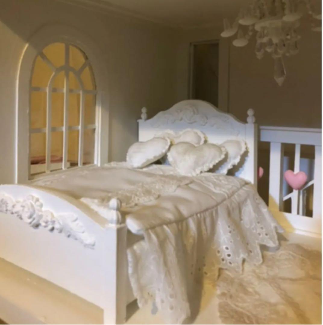 NO.４６　あん様♡専用  オビツ二階建て　ドールハウス  完成ご確認画像