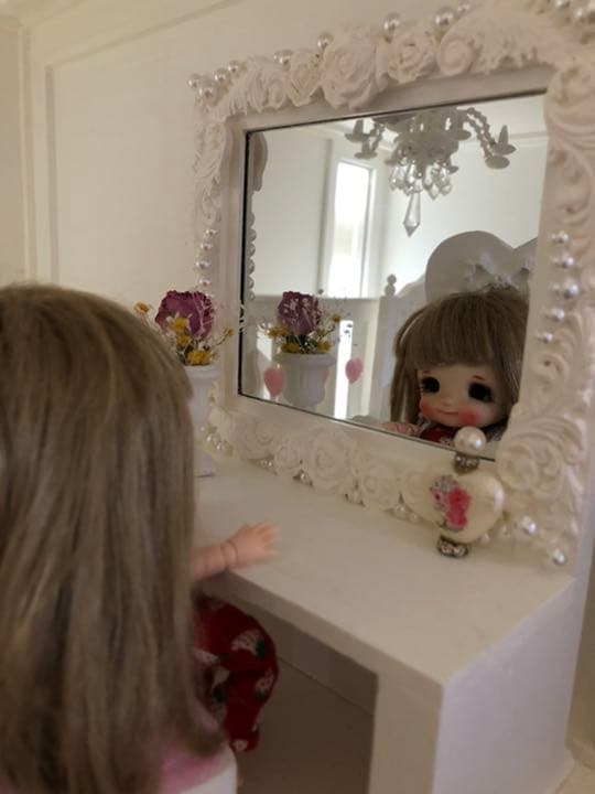 NO.４６　あん様♡専用  オビツ二階建て　ドールハウス  完成ご確認画像