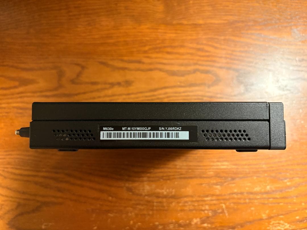 ThinkCentre M630e Tiny Core i5・8GBメモリー