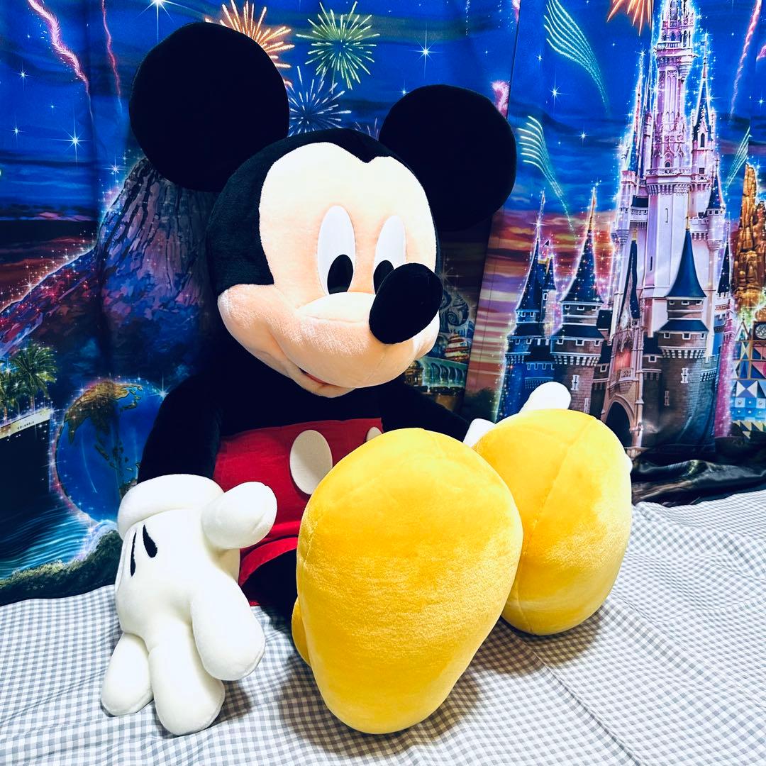 美品　ミッキーマウス　大きいぬいぐるみ L 東京ディズニーランド