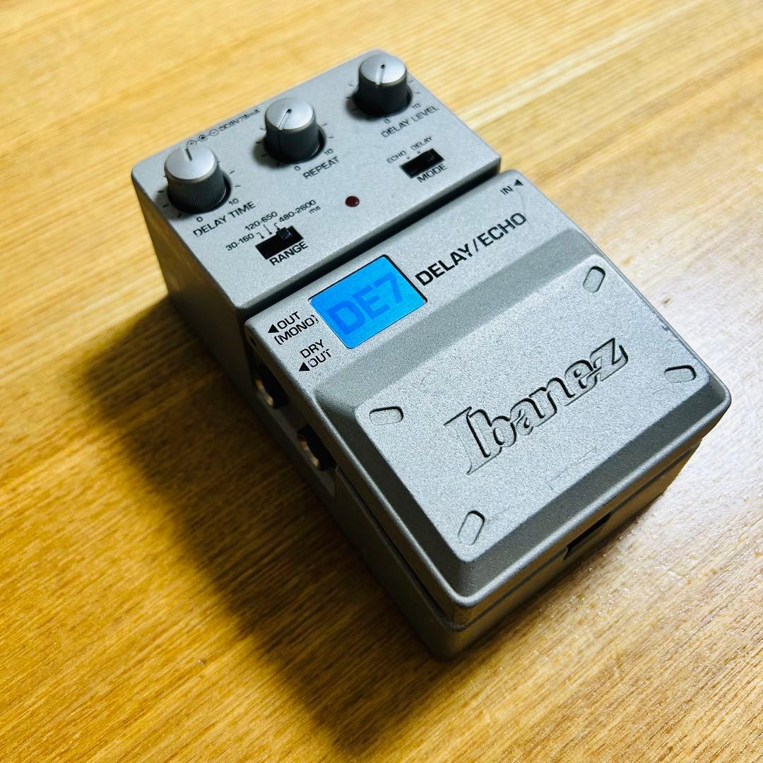 【美品】Ibanez DE7 ディレイ/エコーエフェクター　動作品