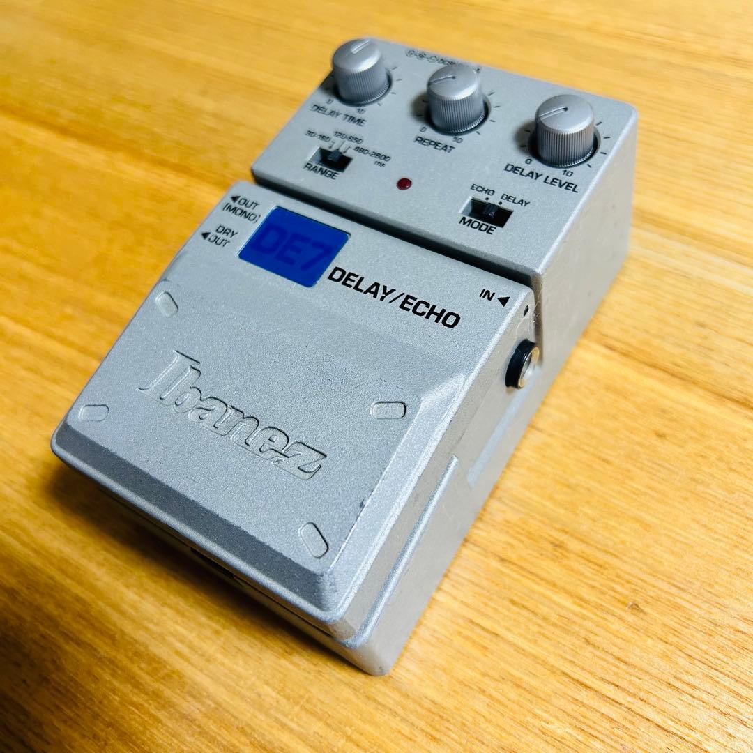 【美品】Ibanez DE7 ディレイ/エコーエフェクター　動作品