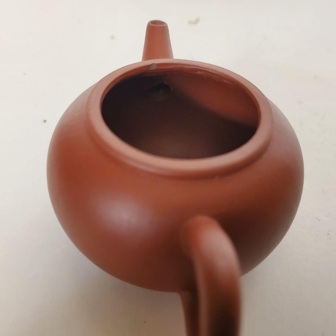 中国古玩　朱泥急須　荊溪恵孟臣製