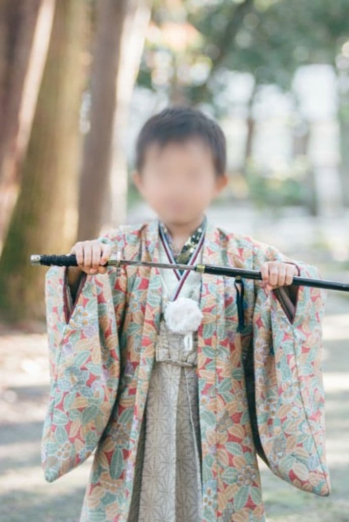 簡単袴　七五三　卒園式　男の子