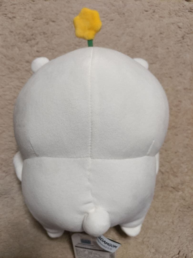 自分ツッコミくま 韓国版NONGDOMGOM ぬいぐるみあたまにお花