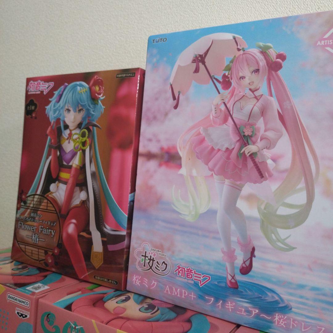 初音ミク　フィギュア　5個セット