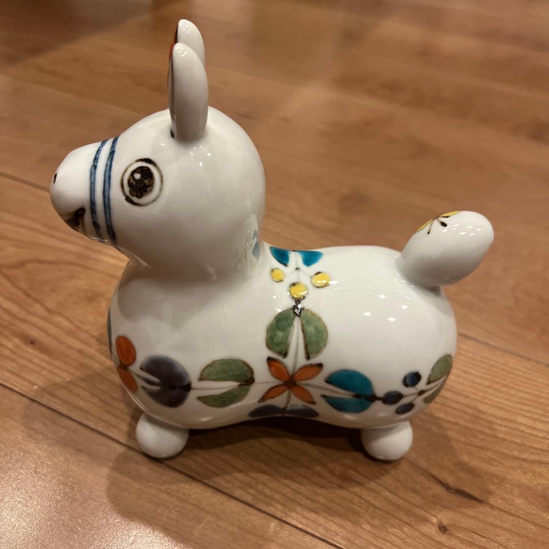 最終値下げ！【九谷焼ロディ】 色絵花繋ぎ / 徳永遊心