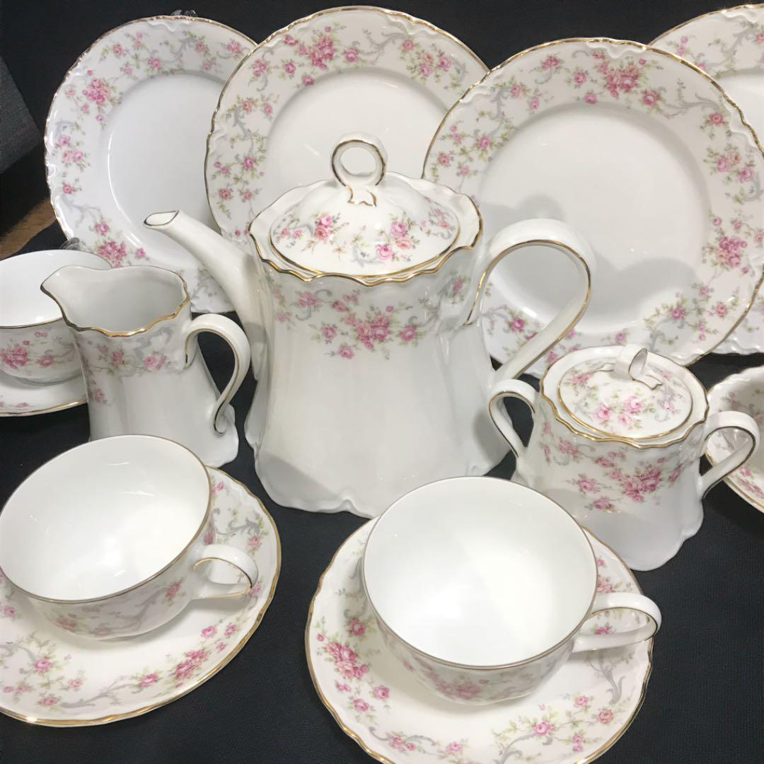 フッチェンロイター  HUTSCHENREUTHER 薔薇 ポット セット