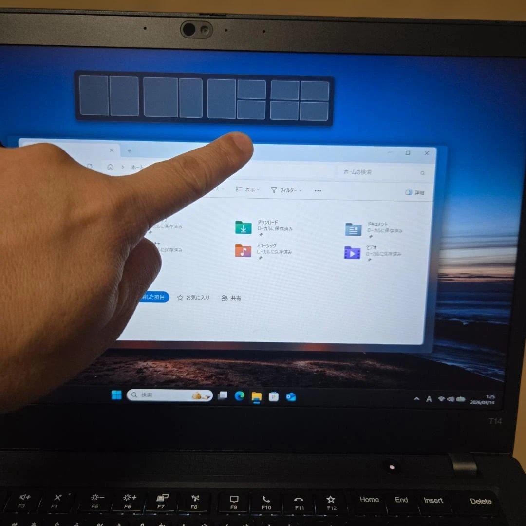 ThinkPad T14 Gen2 LTE タッチ 公式修理リフレッシュ済み！