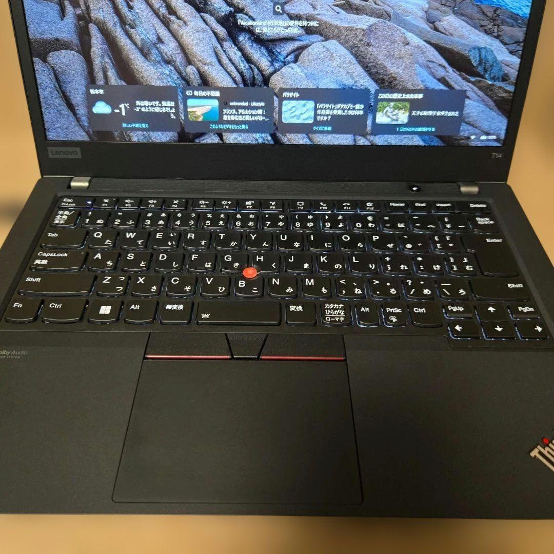 ThinkPad T14 Gen2 LTE タッチ 公式修理リフレッシュ済み！