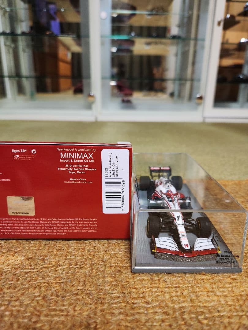 1/43 Spark Alfa Romeo C41 2021 K.ライコネン