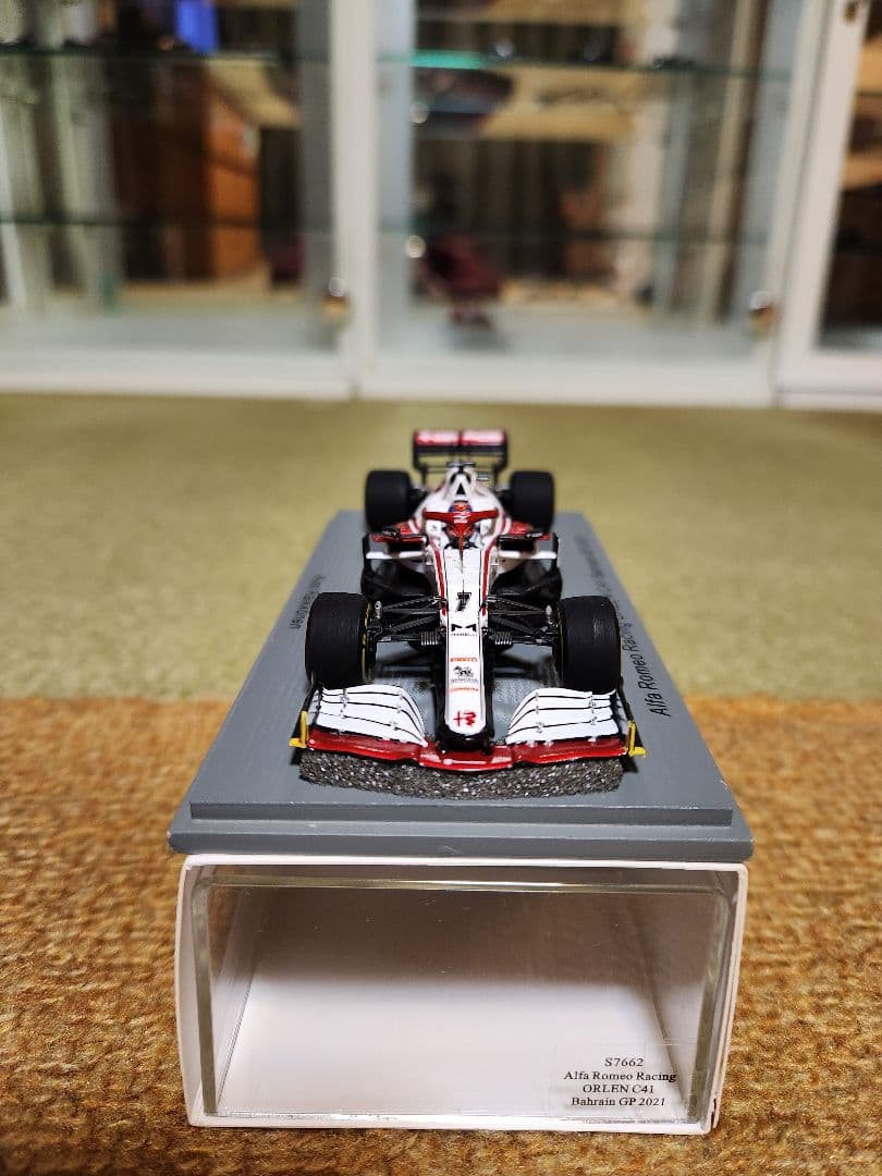1/43 Spark Alfa Romeo C41 2021 K.ライコネン
