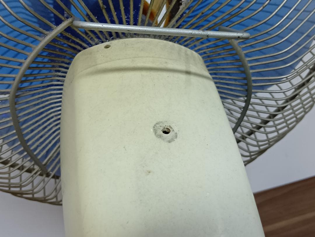 昭和レトロ ブラザー 扇風機 Deluxe Fan 青色 ジャンク品