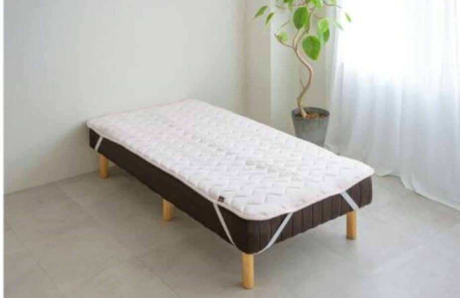 テイジン 防ダニ快適トッパー セミダブル シェルピンク