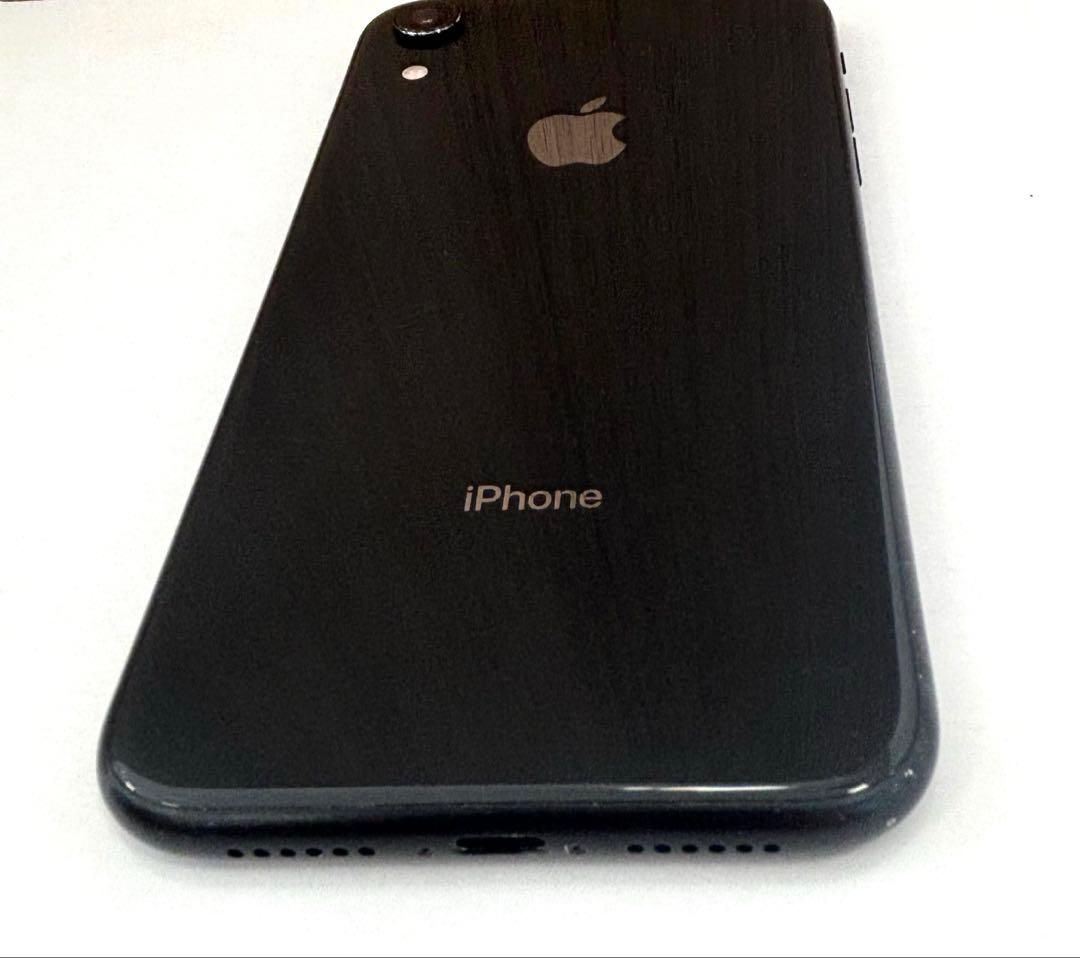 ① iPhone XR【SIMフリー版】 128G ブラック