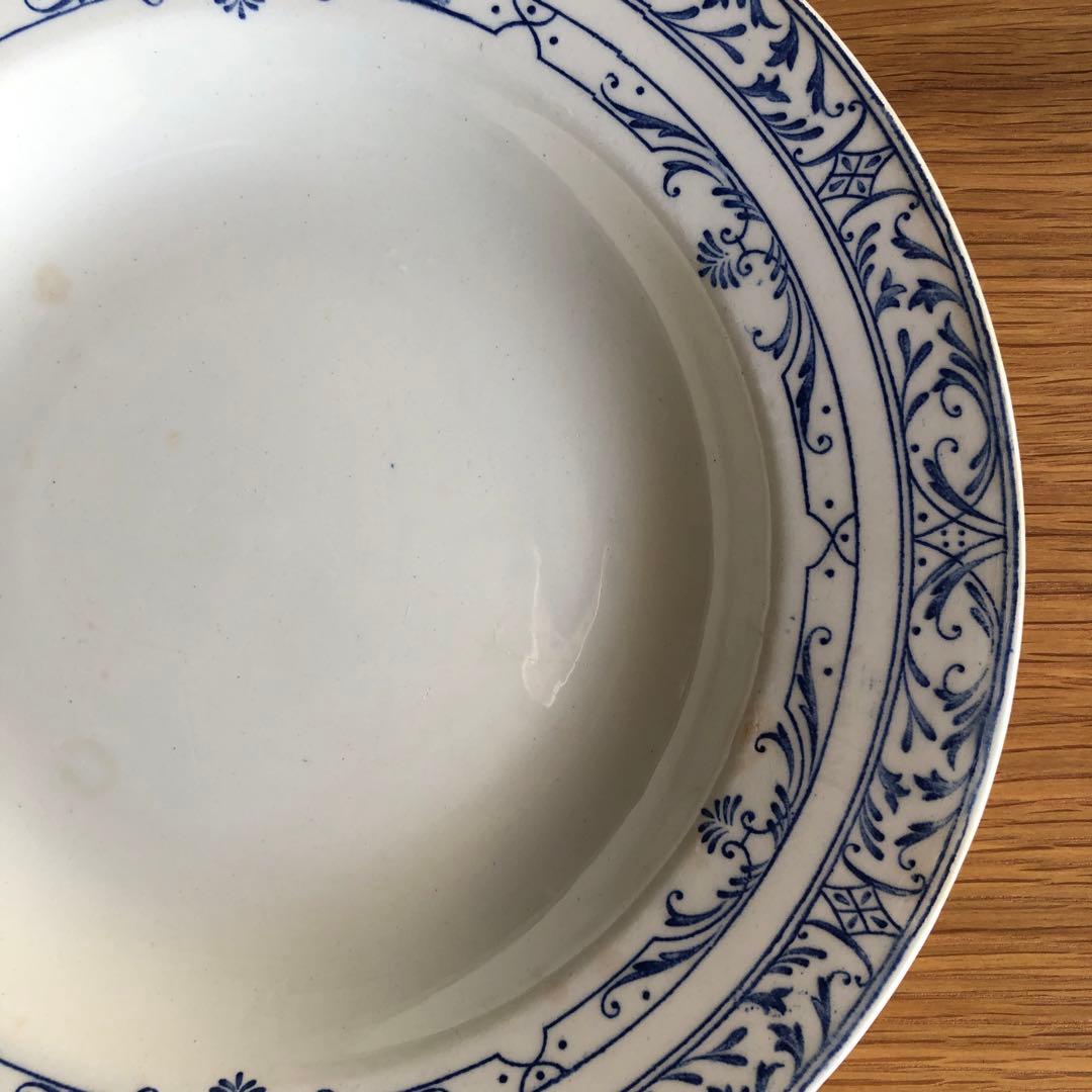 ① Creil et Montereau Colbert 深皿 アンティーク