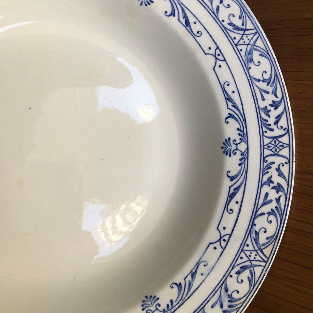 ① Creil et Montereau Colbert 深皿 アンティーク