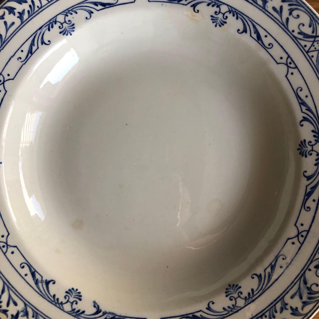 ① Creil et Montereau Colbert 深皿 アンティーク